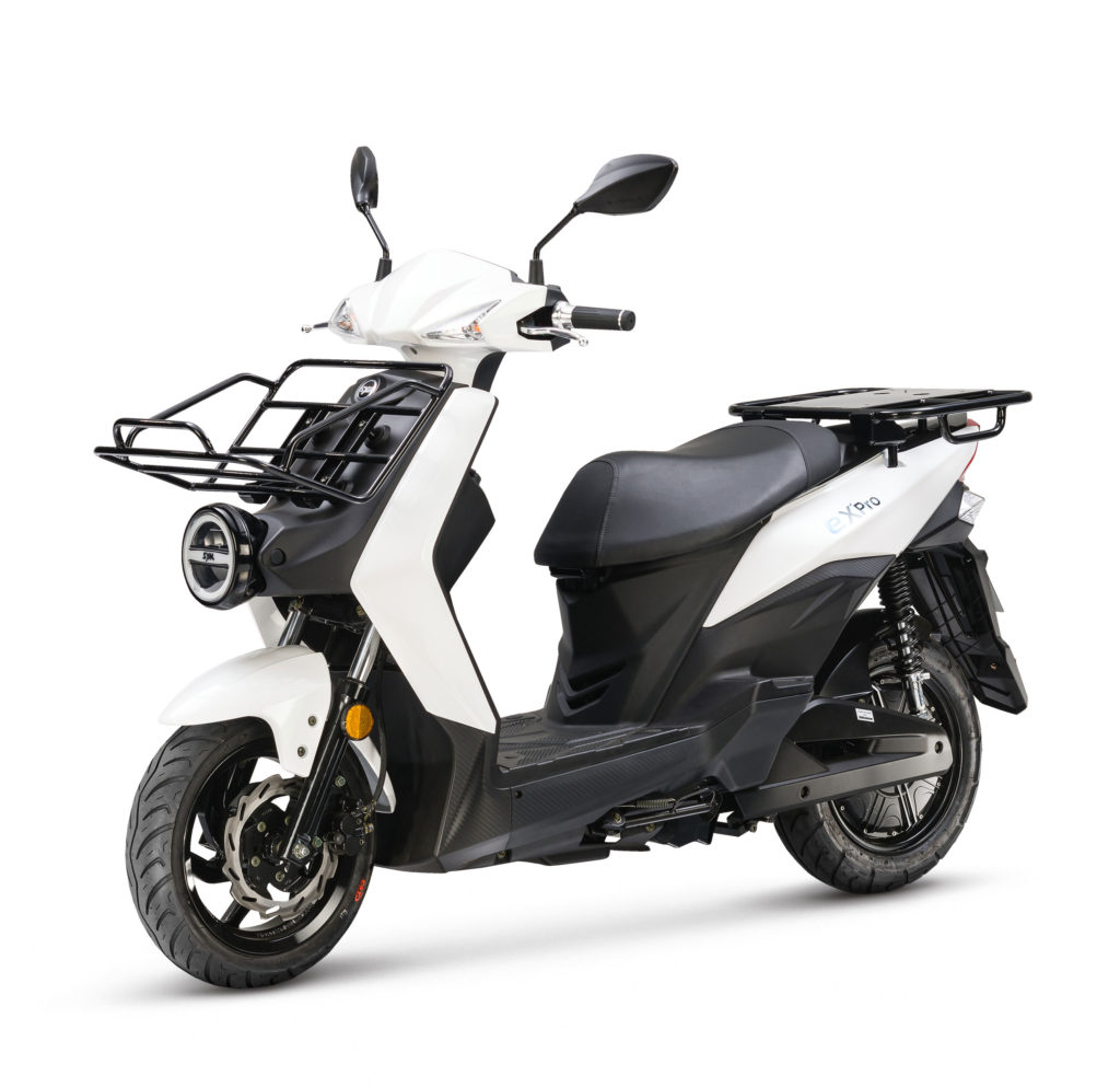 scooter sym électrique autonomie 76 kms